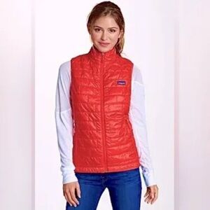 Patagonia Worn Wear W's Nano Puff Vest Hot orange